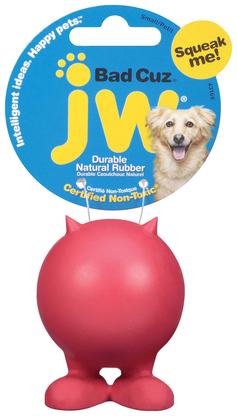 [Australia] - JW Pet Bad Cuz hule Dog Toy, Multicolor 