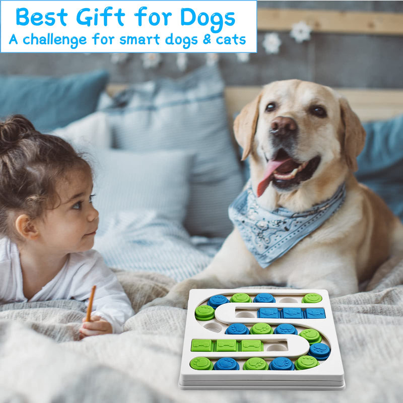 FWLWTWSS Dog Toy Intelligence, Dog Puzzle Toy Dog Interactive Dog Toy Educational Toy Dog Toy Cat Toy Intelligence for IQ Training and Mental Stimulation A - PawsPlanet Australia