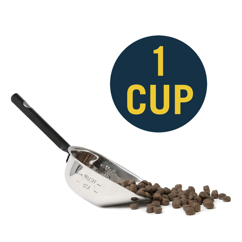 OurPets Durapet Stainless Steel Food Scoop, 1 Cup - PawsPlanet Australia