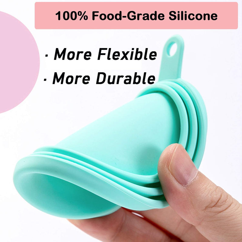 WAFJAMF Silicone Pet Can Covers,Dog Cat Food Can Lids and Spoons,Universal BPA Free,Fit Multiple Sizes Dishwasher Safe 2 Pack - PawsPlanet Australia