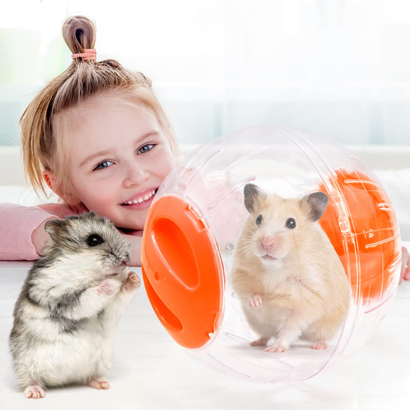 YAXIDAEVER 2 pieces jogging ball for small animals, hamster ball, toy hamster running ball for small animals, activity toy, fitness ball, pet sports - PawsPlanet Australia