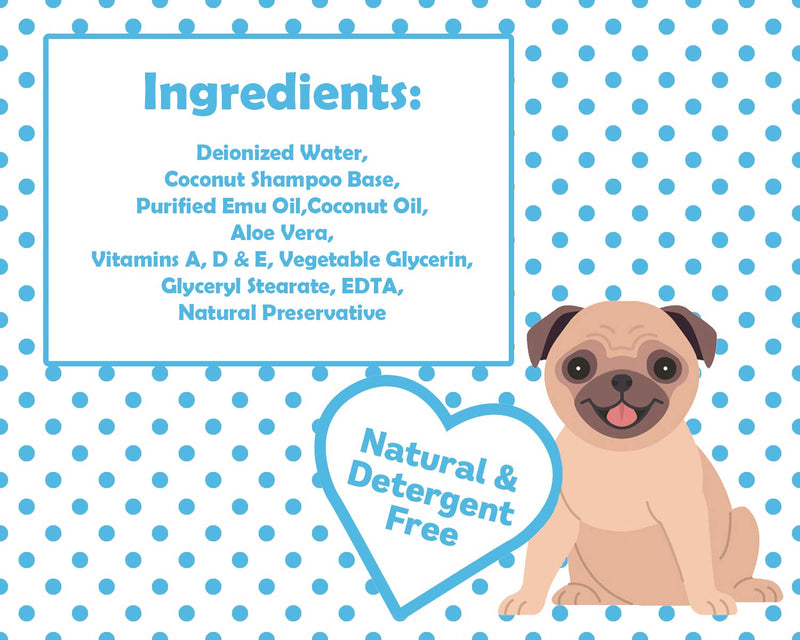 [Australia] - Speak Pet Products Natural Moisturizing Hypoallergenic Unscented Shampoo, 17 Ounce Bottle 