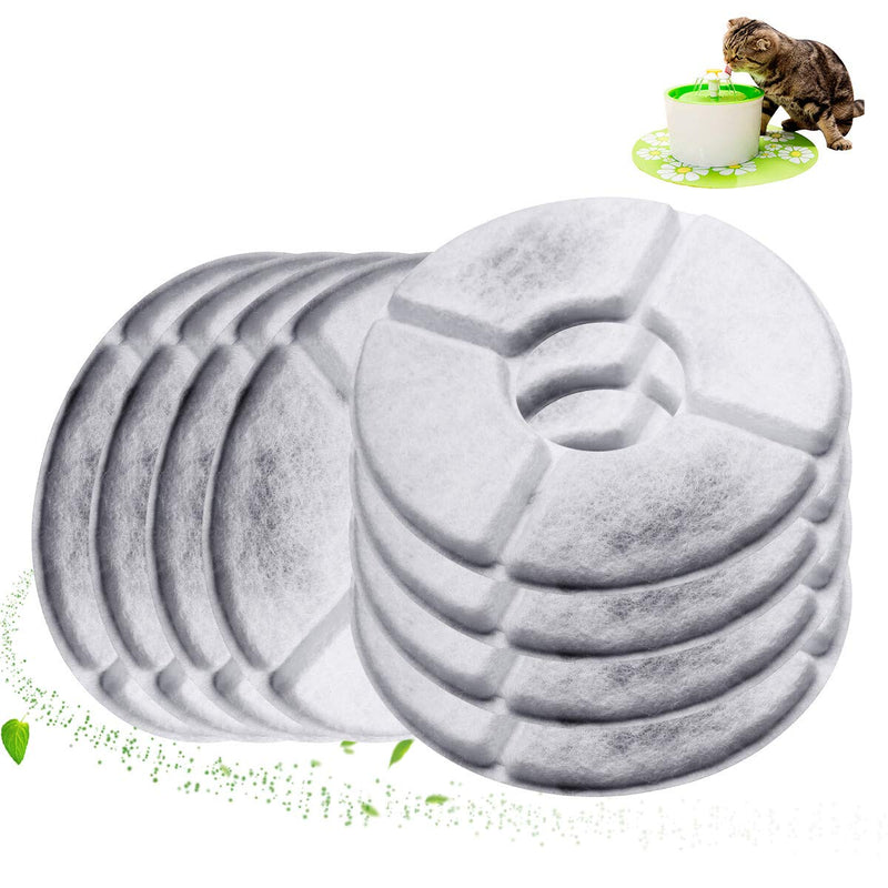 isYoung Replacement Filter - Compatible with Our Cat Fountain 1.6 L 8 PACK - PawsPlanet Australia