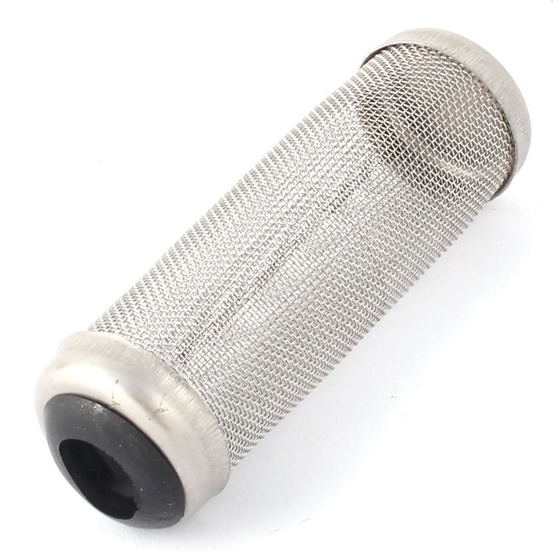 [Australia] - uxcell Metal Aquarium Fish Tank Cylinder Shaped Intake Cover Filter Tube Silver Tone 