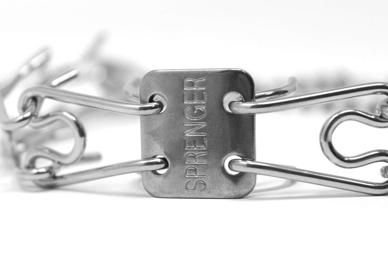 Herm Sprenger Stainless Steel Prong Dog Training Collar Ultra-Plus Pet Pinch Collar No-Pull Collar for Dogs Anti Pull Training Collar Made in Germany 16in (41cm) x 2.25mm - PawsPlanet Australia