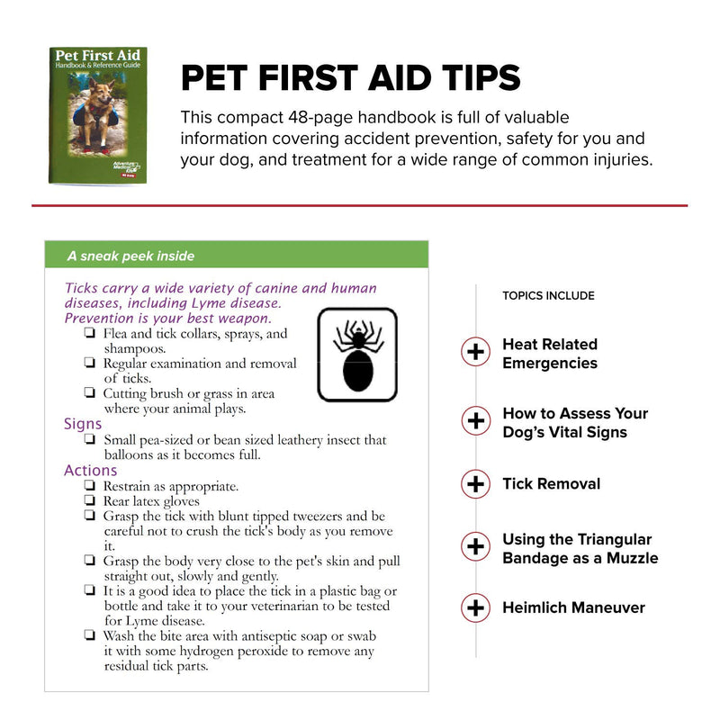 Adventure Medical Kits Adventure Dog Series Heeler First Aid Kit (Pack of 2) - PawsPlanet Australia