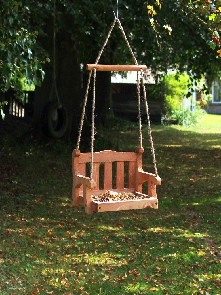 Swing Seat Bird Feeder - Bird Table - PawsPlanet Australia