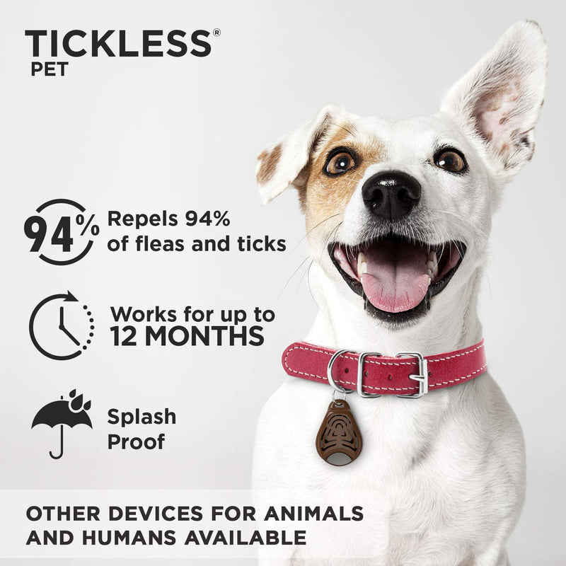 Tickless Pet – Ultrasonic, Natural, Chemical-Free tick and flea Repeller – Black - PawsPlanet Australia