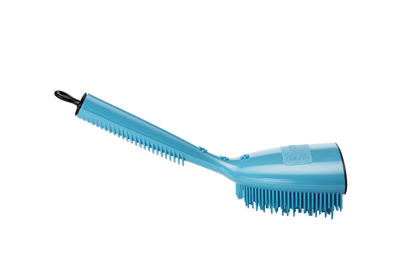 [Australia] - Michel Mercier Detangling Brush for Pet - Pet Brush for Grooming and Deshedding Dogs and Cats - Free Tick Remover Tool Included t (Thick Coat) Thick Coat 