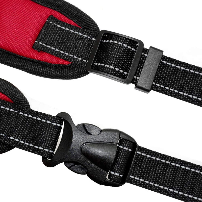 SpeedPets Adjustable Padded Strong Reflective No Pull Pet Dog Harness (Small, Black) Small - PawsPlanet Australia