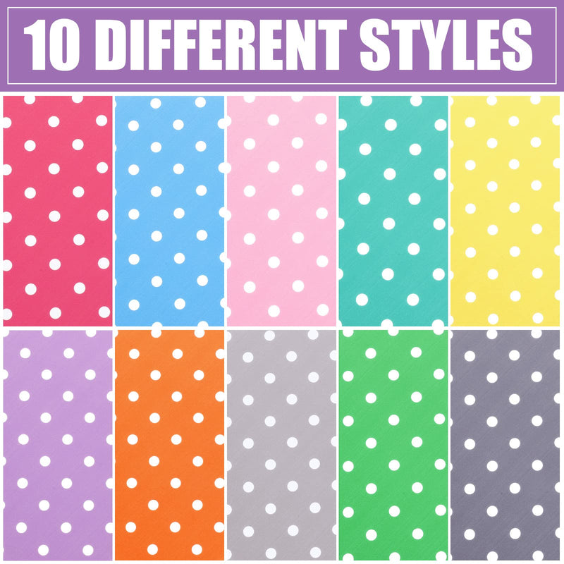 20 Pieces Dog Bandana Polka Dots Dog Bandanna Point Adjustable and Washable Dog Triangle Scarf Dog Kerchiefs Dog Bib Accessories for Small to Medium Dog Puppy Cat - PawsPlanet Australia