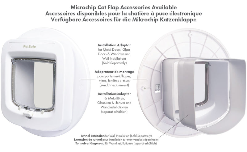 [Australia] - PetSafe Microchip Cat Flap Tunnel Extension, Thick Walls and Doors, Easy Install 