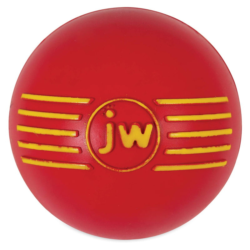 JW Isqueak Ball Medium By Squealing Thick Rubber Ball For Dogs, M - PawsPlanet Australia