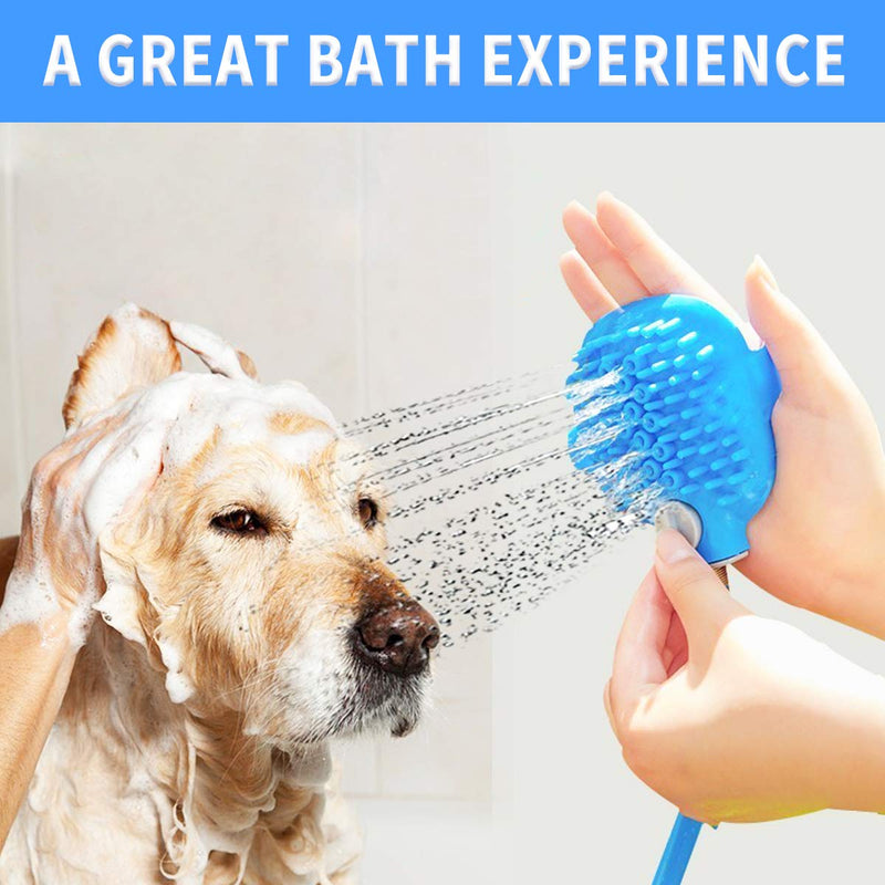 [Australia] - Pet Bathing Tool，Dog Sprayer for Shower,Pet Grooming Head with Hose Attachment, 2.5M in Length Compatible Indoors and Outdoors 