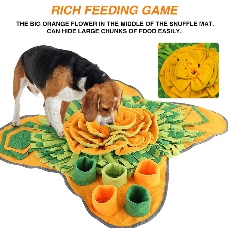 ISEN Cool Snuffle Mat Pet Dog Feeding Mat, Durable Interactive Dog Toys Encourages Natural Foraging Skills - PawsPlanet Australia