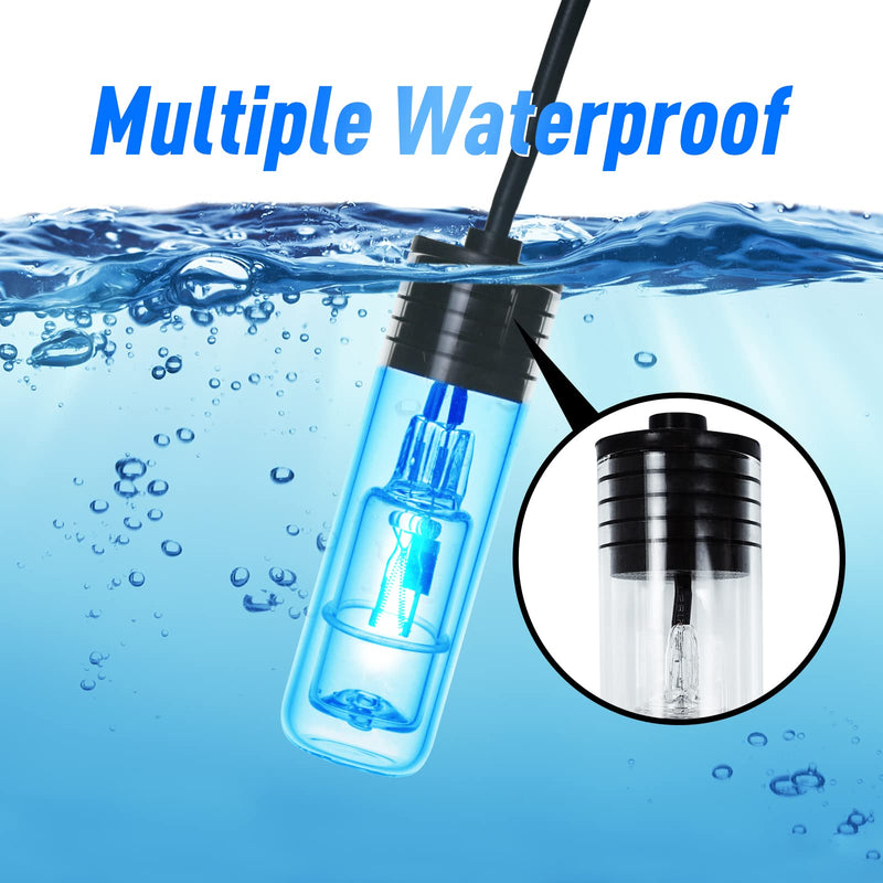 Aquarium Lamp 3W Mini Fish Tank Clean Green Light w/ Timer Submersible Use in Filter Area for 5-55 Gallon Fish Tank Pond Cloudy Water Clean and Clear (3W) - PawsPlanet Australia