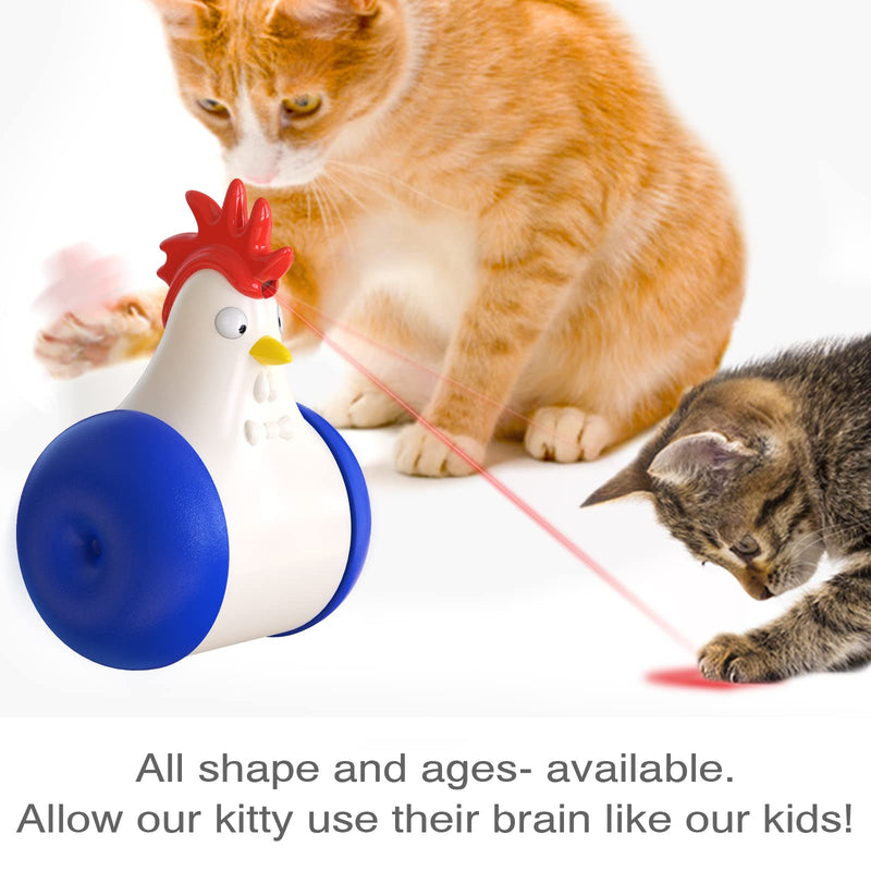 XXCOCK Cat Toy - Can Move - Automatic Interactive Infrared Toys Blue-Cat laser toy - PawsPlanet Australia