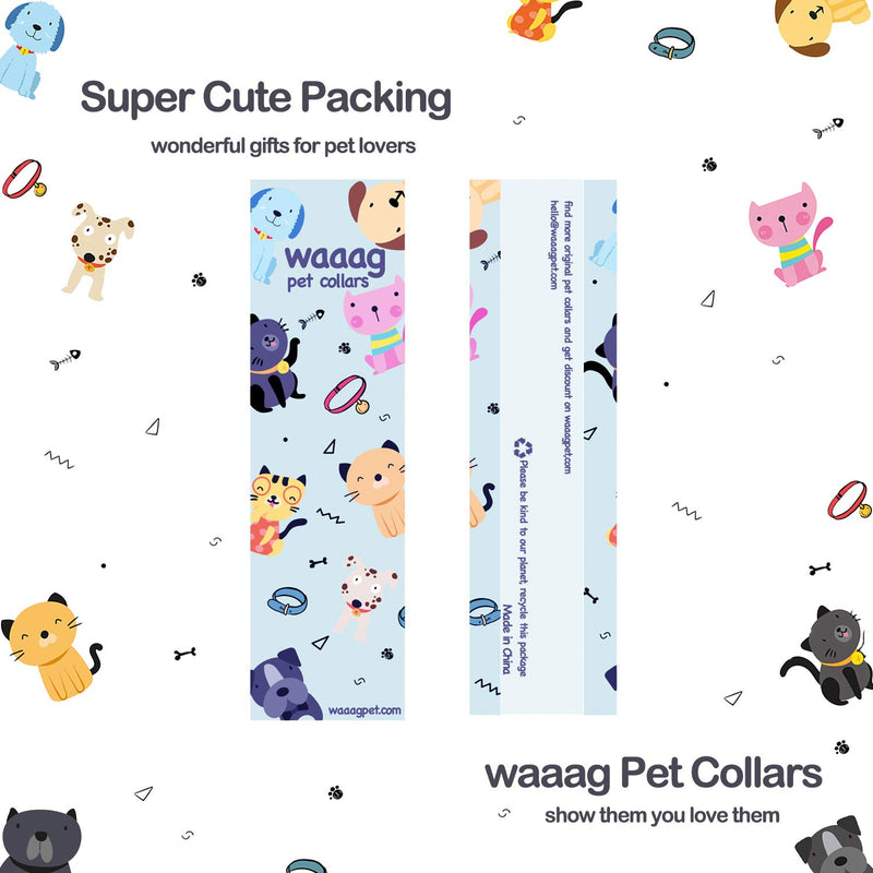 waaag Pet Supplies, (Suns Stars Moons) Cat Lead, Dog Lead, Lead for Cats, Small Dogs, Medium Dogs and Large Dogs (Black, S) Black - PawsPlanet Australia