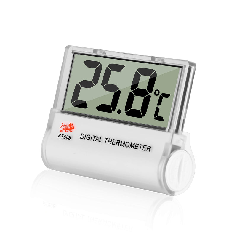Digital aquarium thermometer room thermometer Mini LCD Digital Aquarium Thermometer for Fish Tank aquarium Vivarium Amphibian Reptile Terrariums Temperature(NOT waterproof, stick on fish tank) - PawsPlanet Australia
