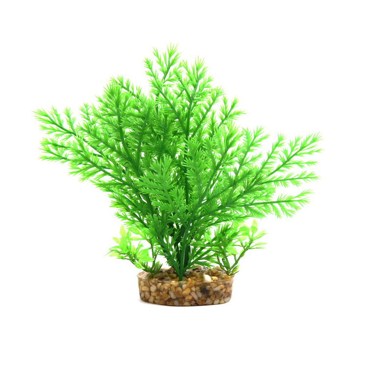 [Australia] - uxcell Green Plastic Lifelike Plant Aquarium Terrarium Landscape Decor Reptiles Habitat Ornament Home Decoration 