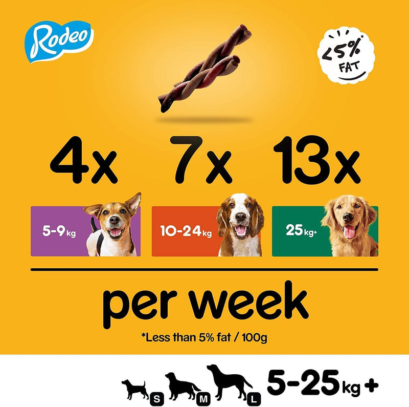 Pedigree Good Chew - Dog Treats - for Medium Adult Dogs - with Beef - 14 Chews (Pack of 14) 84 sticks - PawsPlanet Australia