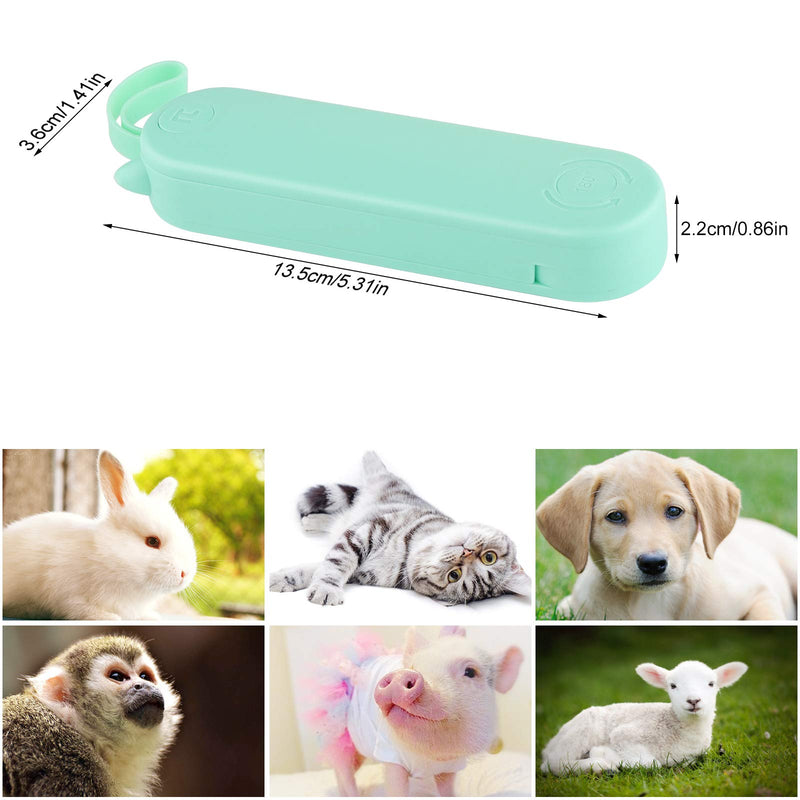 Sirecal Slicker Brush Dog 2 in 1 Foldable Grooming Brush for Large to Small Dog or Cat Pets With Short to Long Hair Green - PawsPlanet Australia