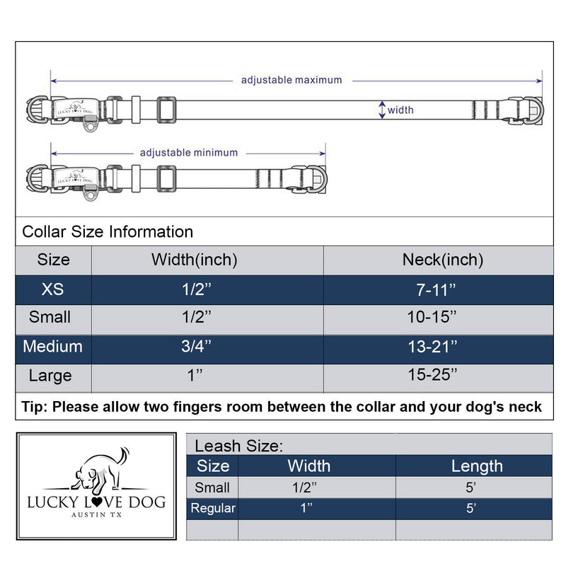 [Australia] - Lucky Love Dog | Multi-Color Dog Leash for Small Medium Large Dogs - Soft, Adjustable, Cute Pet Gear for Male and Female Dogs Blackbird Leash 