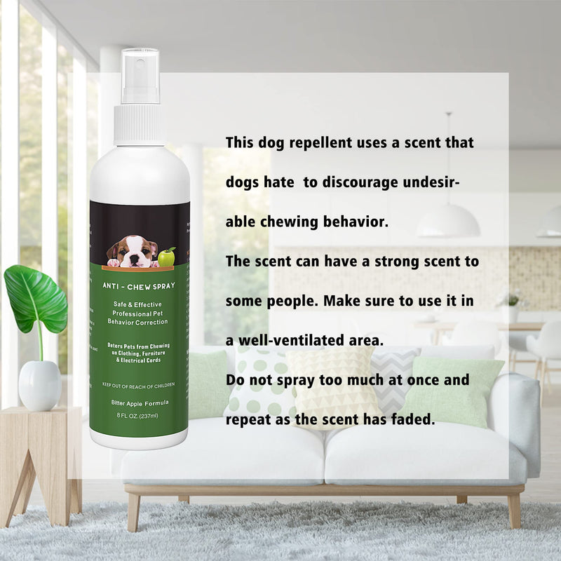 Hywean Bitter Apple Spray for Dogs to Stop Chewing, Pet Corrector Spray for Dogs, Dog No Chew Spray to Protect Furniture, Shoes, Plants 01 - PawsPlanet Australia