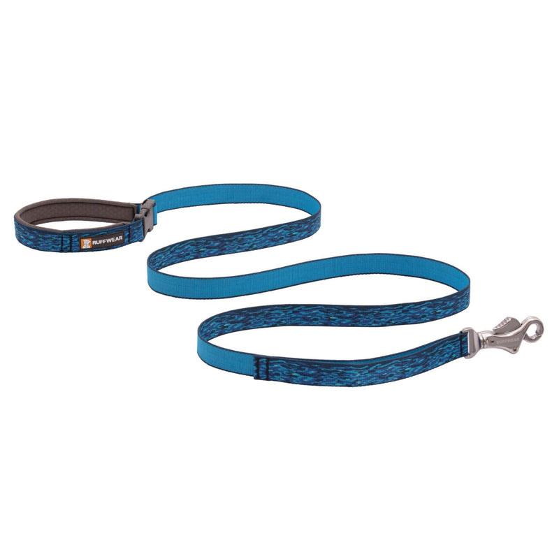 Ruffwear, Flat Out Leash, Oceanic Distortion Ocean Distortion - PawsPlanet Australia