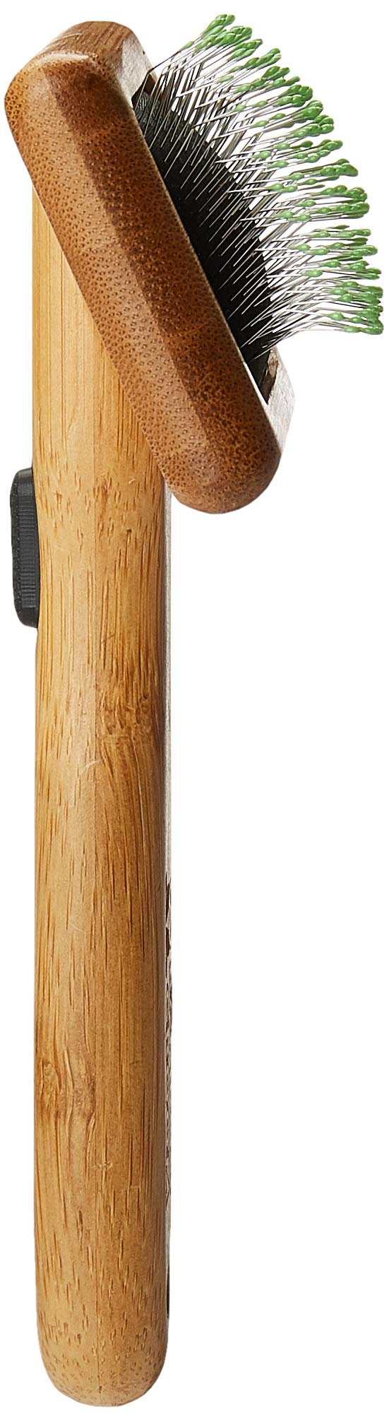 [Australia] - Bamboo Groom Soft Slicker Brush for Dogs Small 