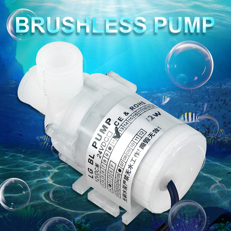 [Australia] - DC 12V Fresh Water Pump 7.5L / M Submersible Water Pump 3.5m Lift Head for Aquarium, Fountain, Medical Equipment, etc 