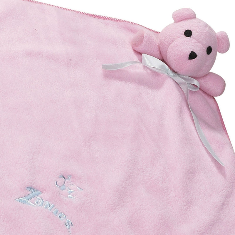 [Australia] - Zanies Polyester and Fleece Snuggle Bear Puppy Blanket Pink 
