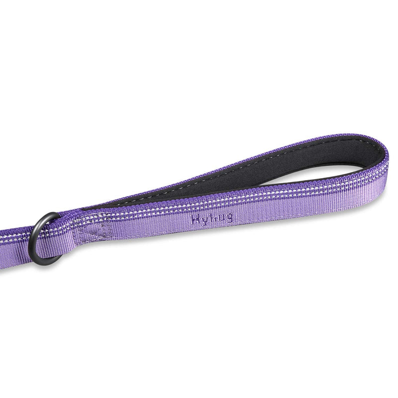 Hyhug 2021 Strong 3M Reflective Nylon Dog Lead, Comfortable Dog Belt Handle, Adjustable Length, Stylish, Wear-Resistant, Night Walks Safe (1800cm, Paisley Purple) 1800cm - PawsPlanet Australia