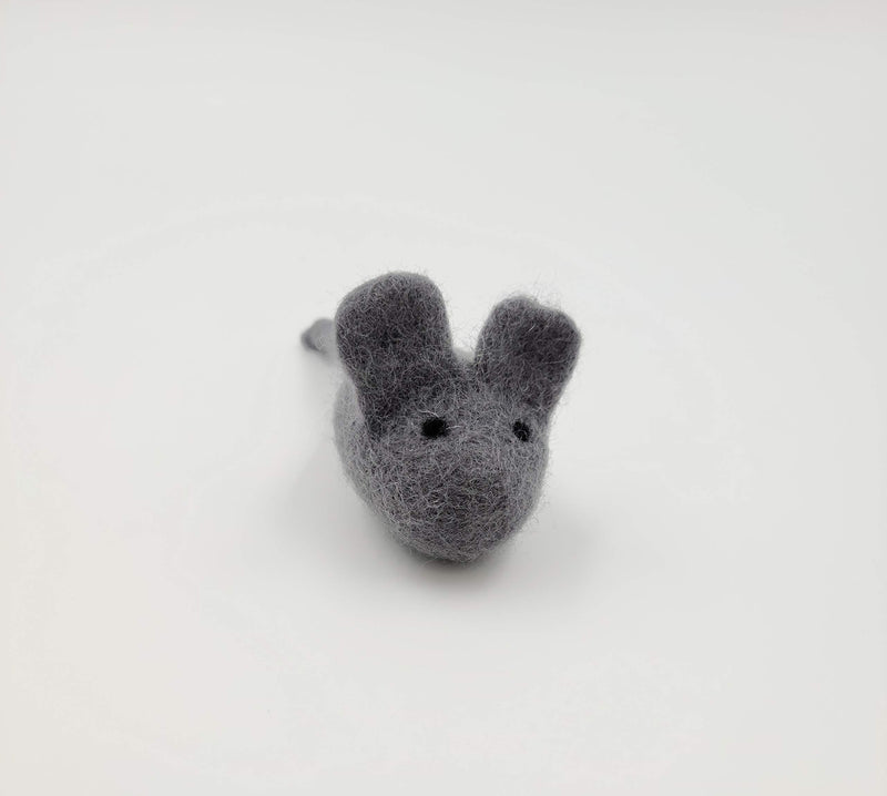 [Australia] - Dr. Judy Morgan's Naturally Healthy Pets Handmade Wool Mouse Cat Toy 