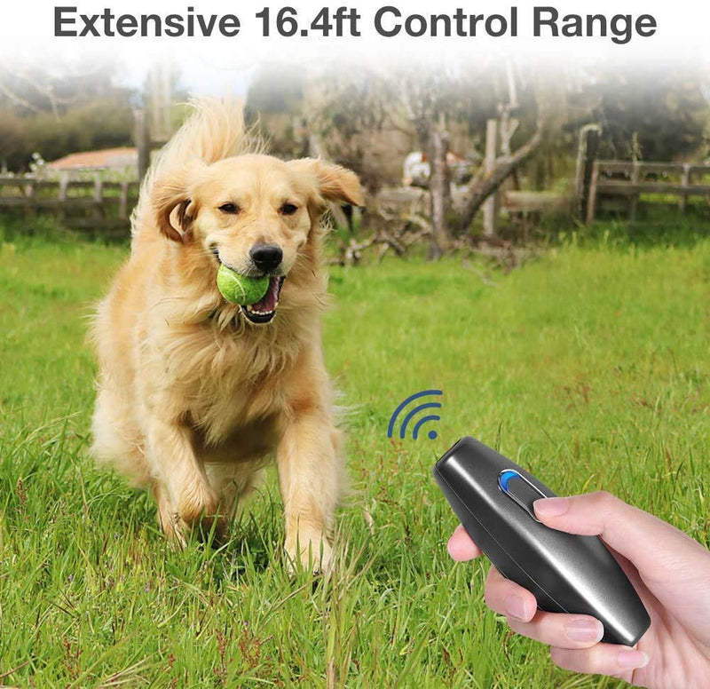 EDHA APoony Ultrasonic Dog Barking Control Devices - Ultrasonic Dog Bark Deterrent Anti Barking Device Dog Training Aid Control Range of 16.4 Ft Handhold Dog Bark Trainer - PawsPlanet Australia