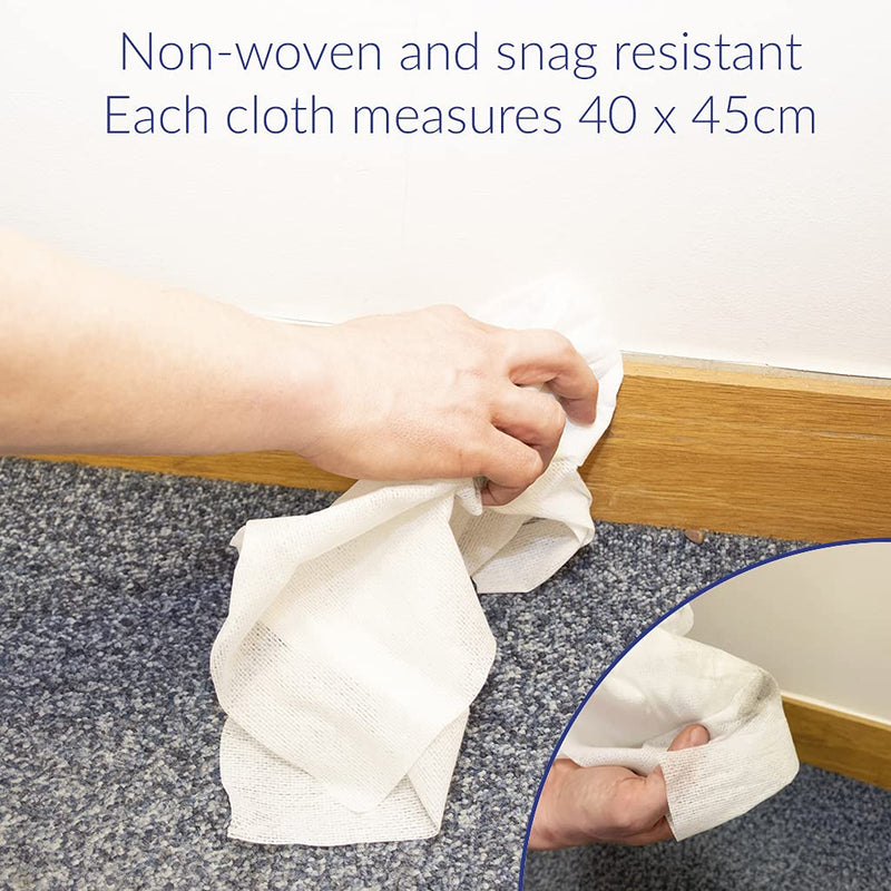 AF Magic Tack Cloth Duster - 25 Tack Cloths for Cleaning Dust from Surfaces After Sanding, Painting, DIY 40 x 45cm - PawsPlanet Australia
