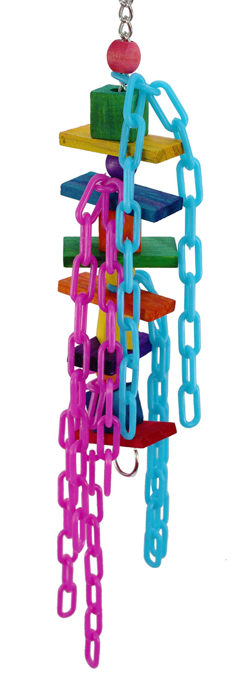 [Australia] - Bonka Bird Toys 1799 Chain Climber Bird Toy Parrot cage Toys Cages Cockatiel Conure Amazon Lorie 