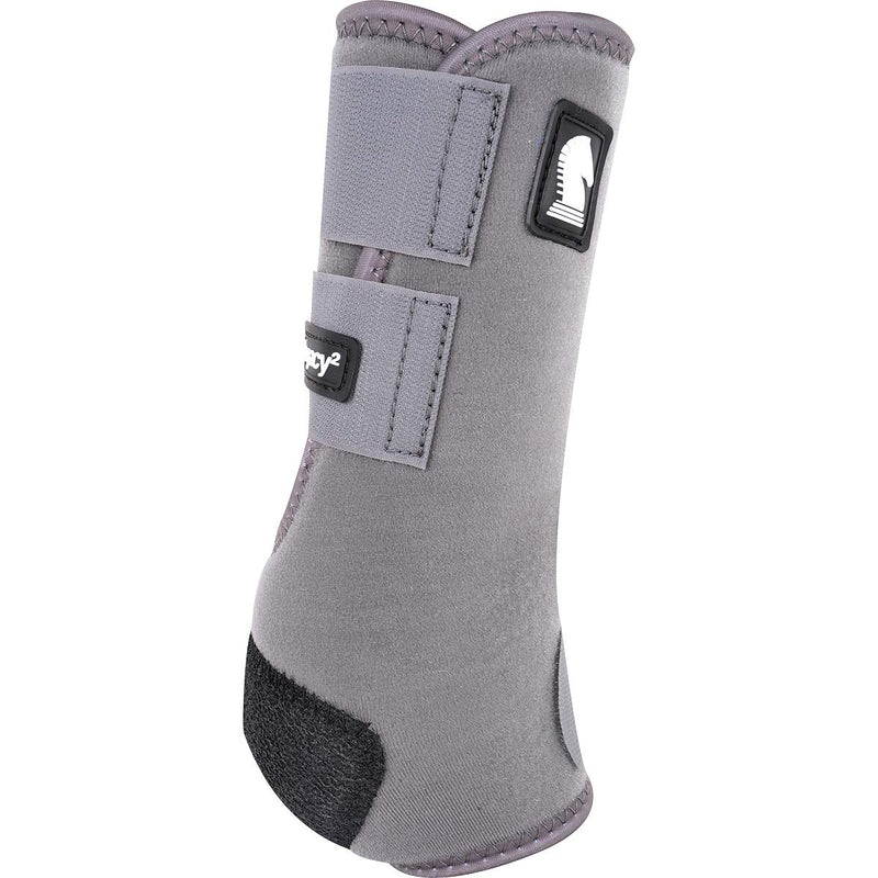 [Australia] - Classic Equine Legacy2 Support Boot, Hind, Small, Steel Grey 