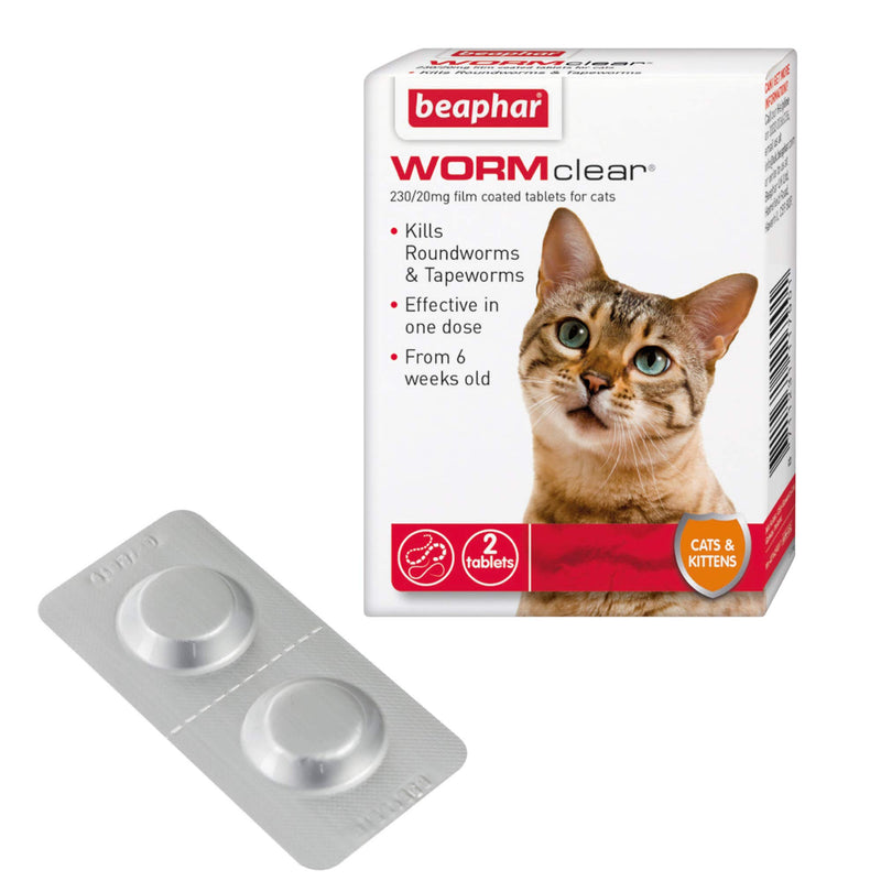 Beaphar WORMclear for Cats and Kittens - PawsPlanet Australia