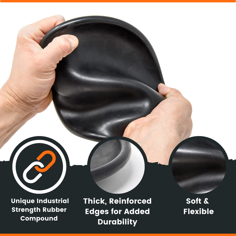 Monster K9 Dog Toys - Ultra Durable Flying Disc - Lifetime Replacement Guarantee - Made in USA - Medium/Large Dogs - Aggressive Chewers Basic - PawsPlanet Australia