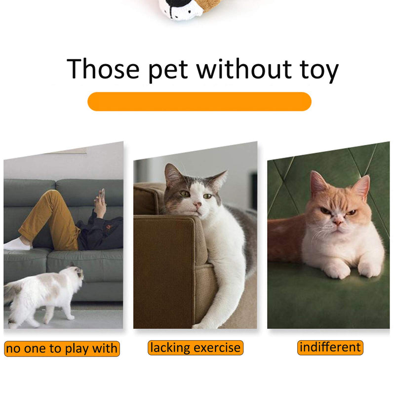 [Australia] - Yagamii Pet Toys Squeak Plush Mat with Sound Paper Inside,Cats Play Cushion Pad for Small Medium Large Dog Cats,Pets Fun Toy Entertainment Exercise Tool to Keep Fit 