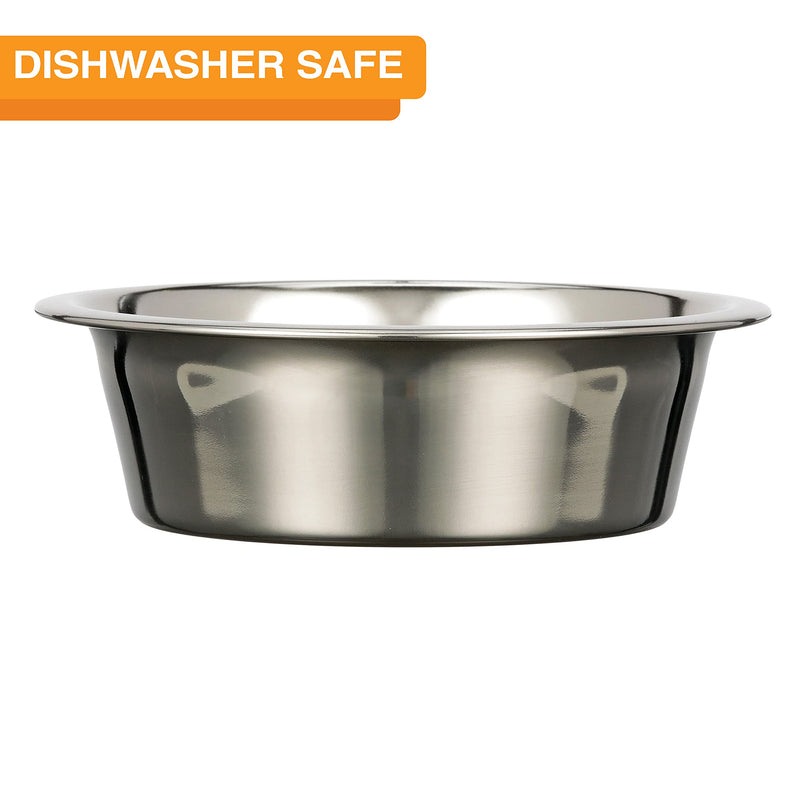 NEATER PET BRANDS Slow Feed Bowl Stainless Steel - Standard Bowls Fit Elevated Feeders 1 Cup - Fits 5.75 - 6.25 Inch Opening - PawsPlanet Australia