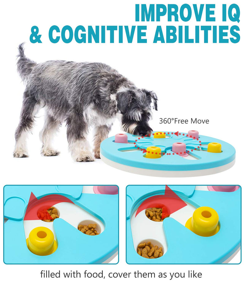 [Australia] - SCIROKKO Dog Puzzle Toy - Dog Smart Beginner - Stimulating Interactive Treat Dispensing Game Toy Box for Puppy Dogs, Advanced Slow Feeder to Improved Dog's IQ 