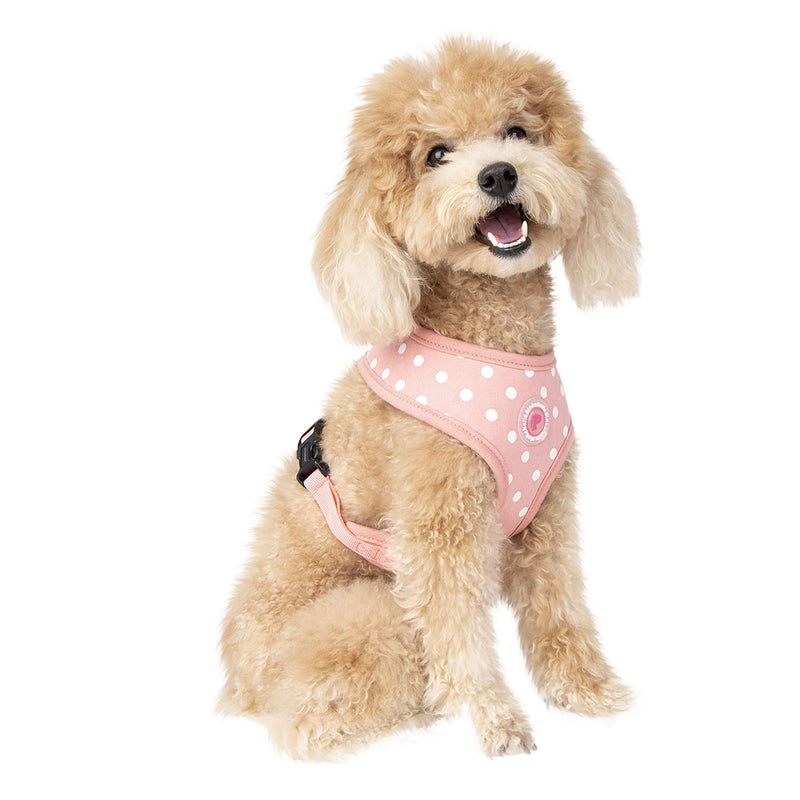 Pinkaholic NAUA-HA7624-IP-L Ida Harness Dog Harness L Indian Pink - PawsPlanet Australia