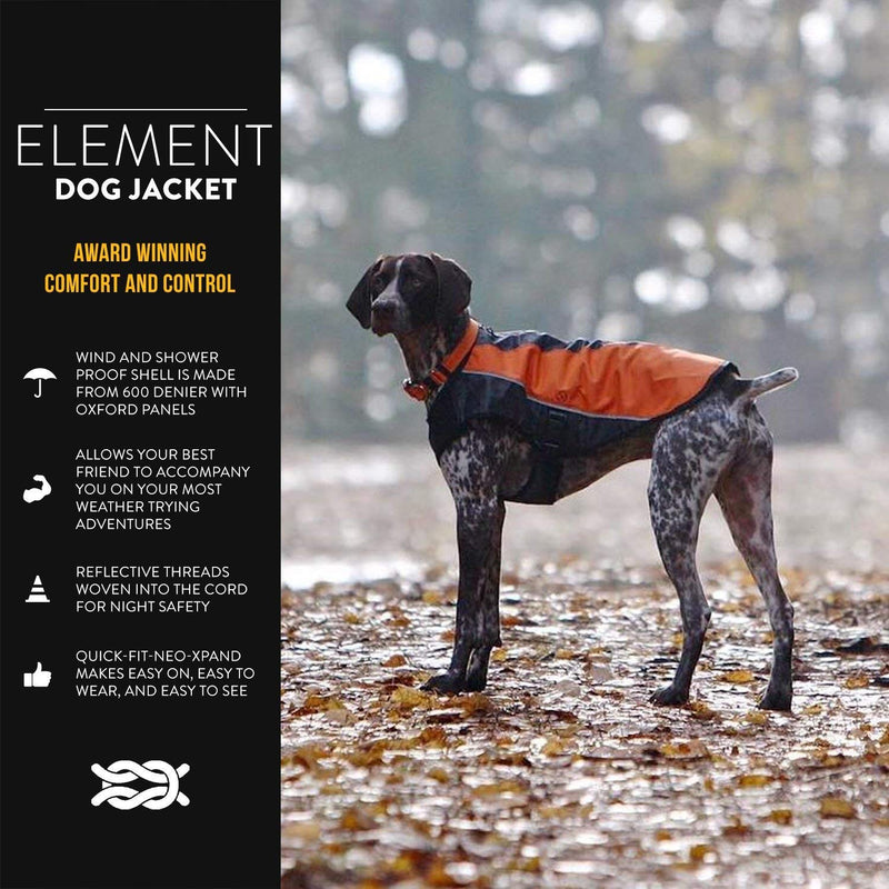 EzyDog Element Dog Jacket Scarlet X-Large - PawsPlanet Australia