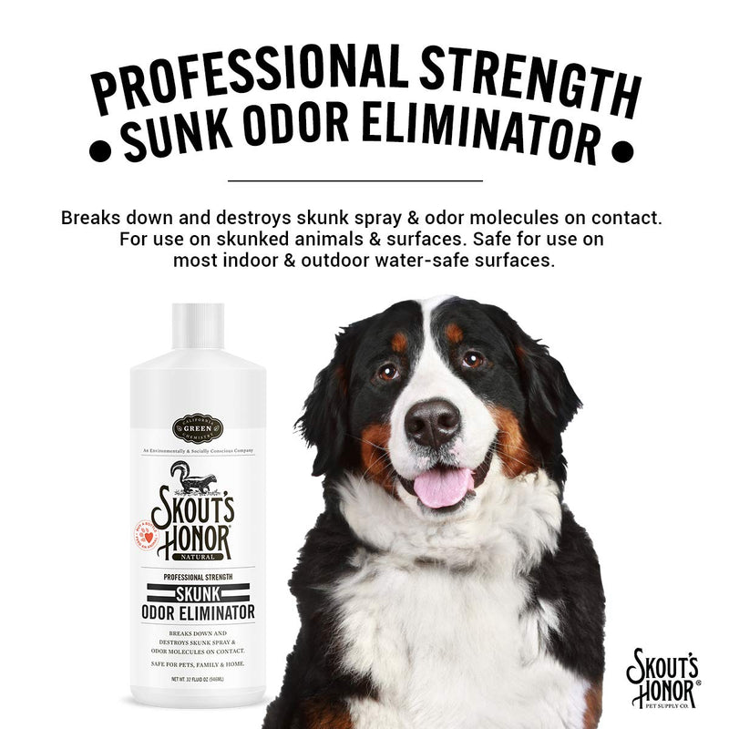 [Australia] - SKOUT'S HONOR: Skunk Odor Eliminator - Odor Eliminating Technology Destroys Odor Molecules On Contact 