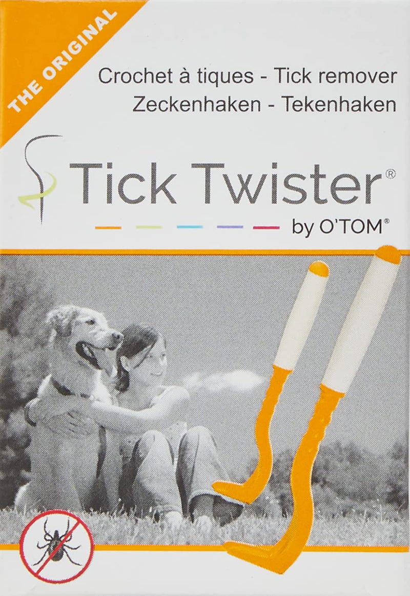 O'Tom Tick Twister Silicone Grip (Assorted Colors) - PawsPlanet Australia