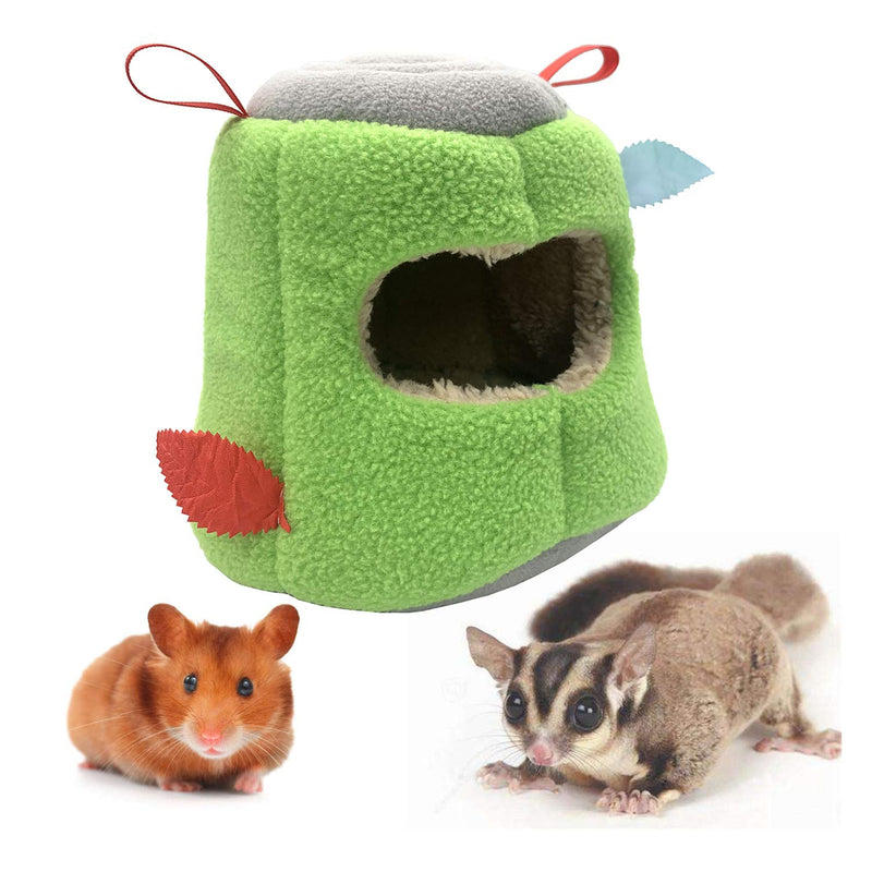 ZYP 2 Packs Winter Warm Bird Nest, Bird Snuggle Cave Shed Hut Hanging Hammock Cage, Plush Birds Hideaway Sleeping Bed House for Parakeet Cockatiel Conure Cockatoo Macaw - PawsPlanet Australia