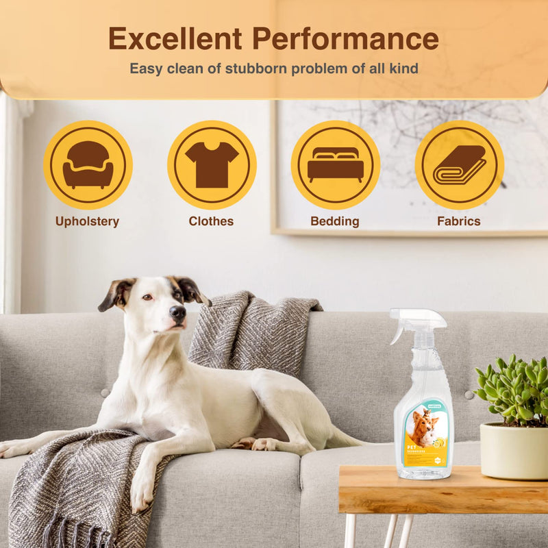 Nobleza - Odor remover for dogs and cats 500ml, effective odor killer for pets, household and your car, 100% natural & gentle, bacteria & fungi - highly effective & gentle on the skin (2) - PawsPlanet Australia