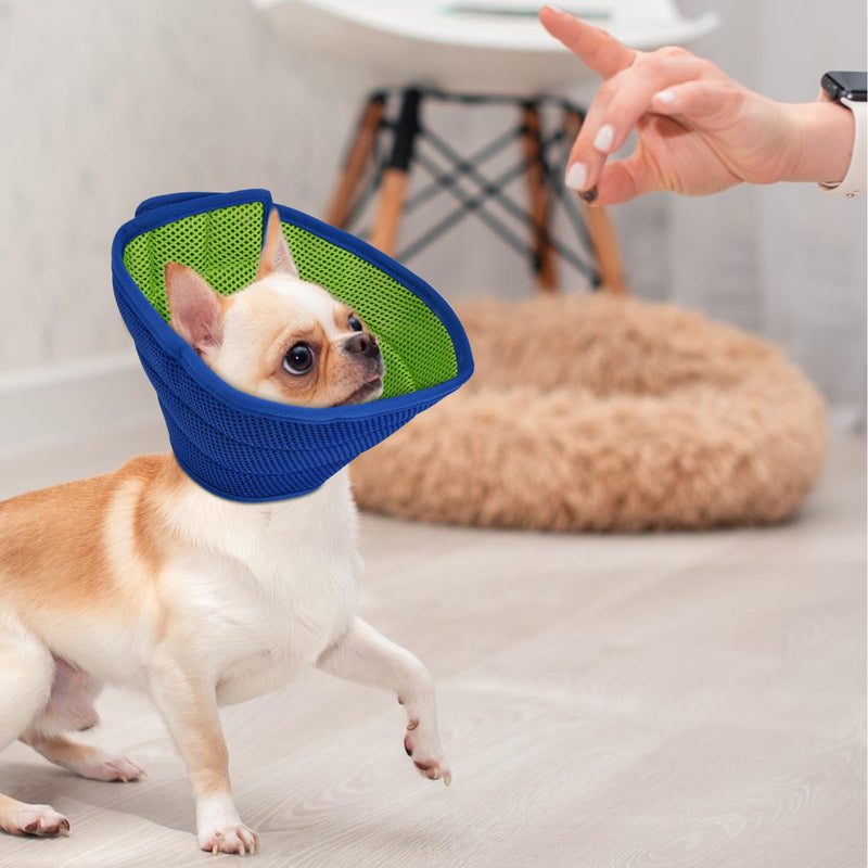 Neck Brace for Dog Adjustable Protective Collar Lightweight Cone Collars Recovery Elizabethan Collar for Pets S - PawsPlanet Australia